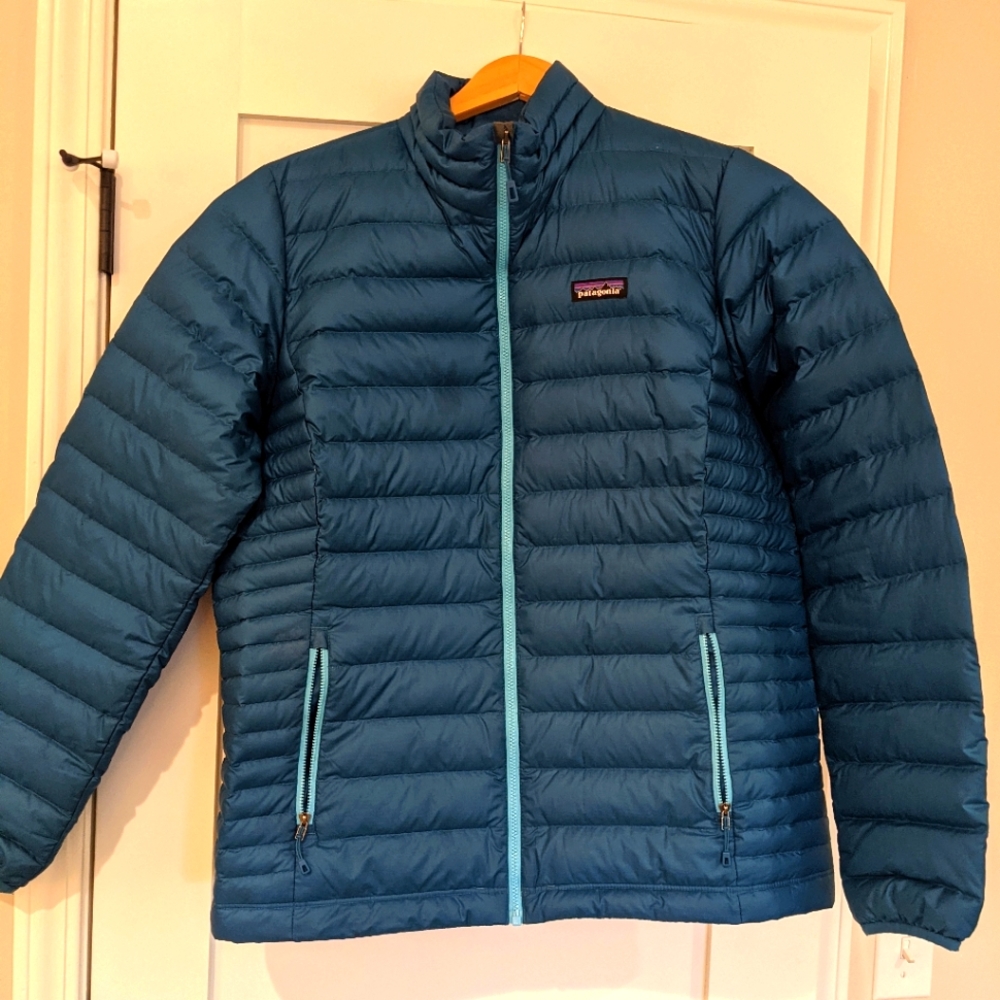 Women's down Patagonia jacket size XL